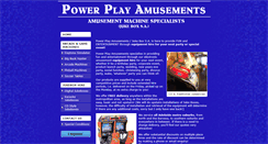 Desktop Screenshot of power-play.com.au