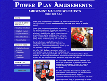 Tablet Screenshot of power-play.com.au