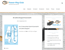 Tablet Screenshot of power-play.ch